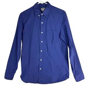 J.CREW Mens Button Shirt Cotton Button Down Long Sleeve Size S